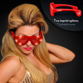 60 Day Customized Red Light Up Slotted Sunglasses
